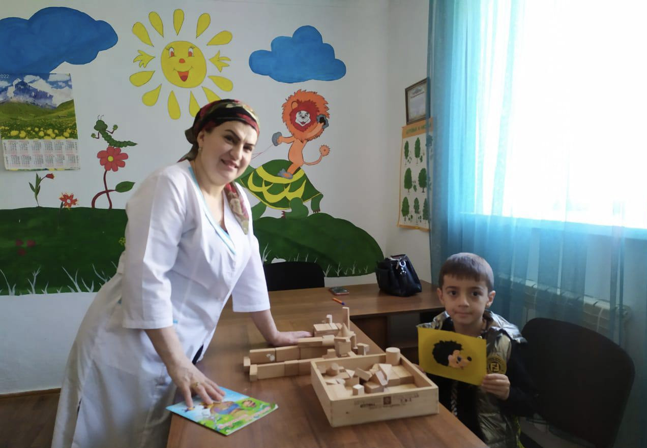 Занятие на тему: "Кубики-рубики"