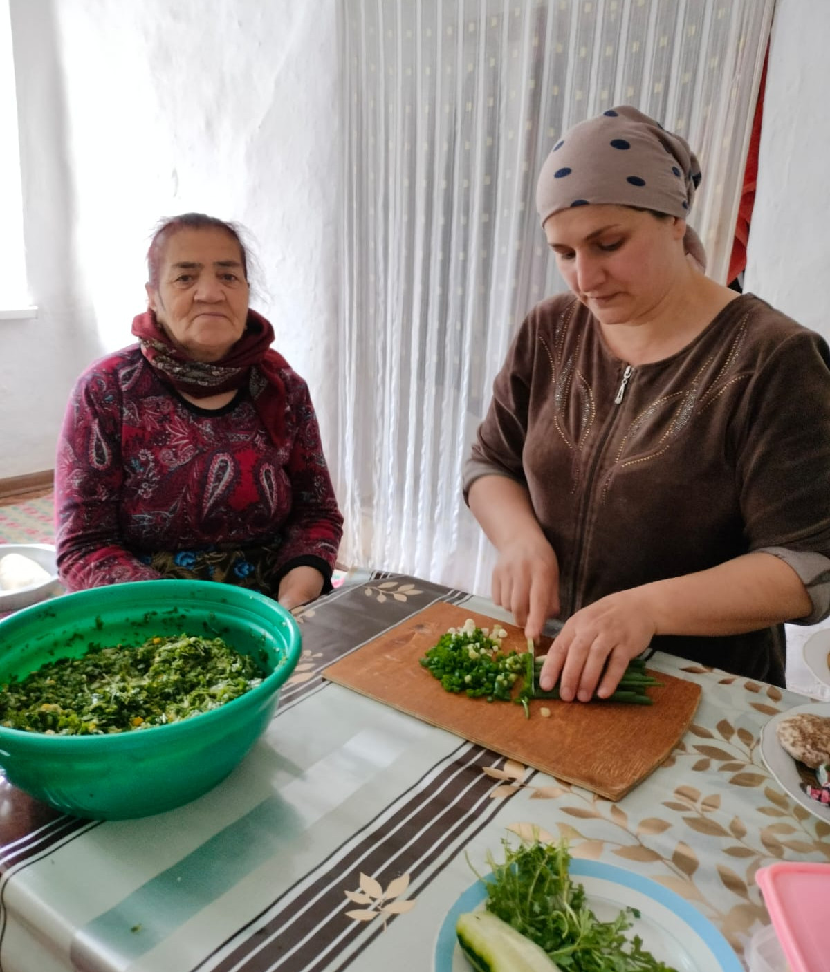 Соцработница навестила свою подопечную из с.Архит