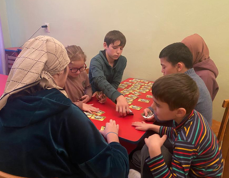 Открытое занятие на тему "Познавательные игры".