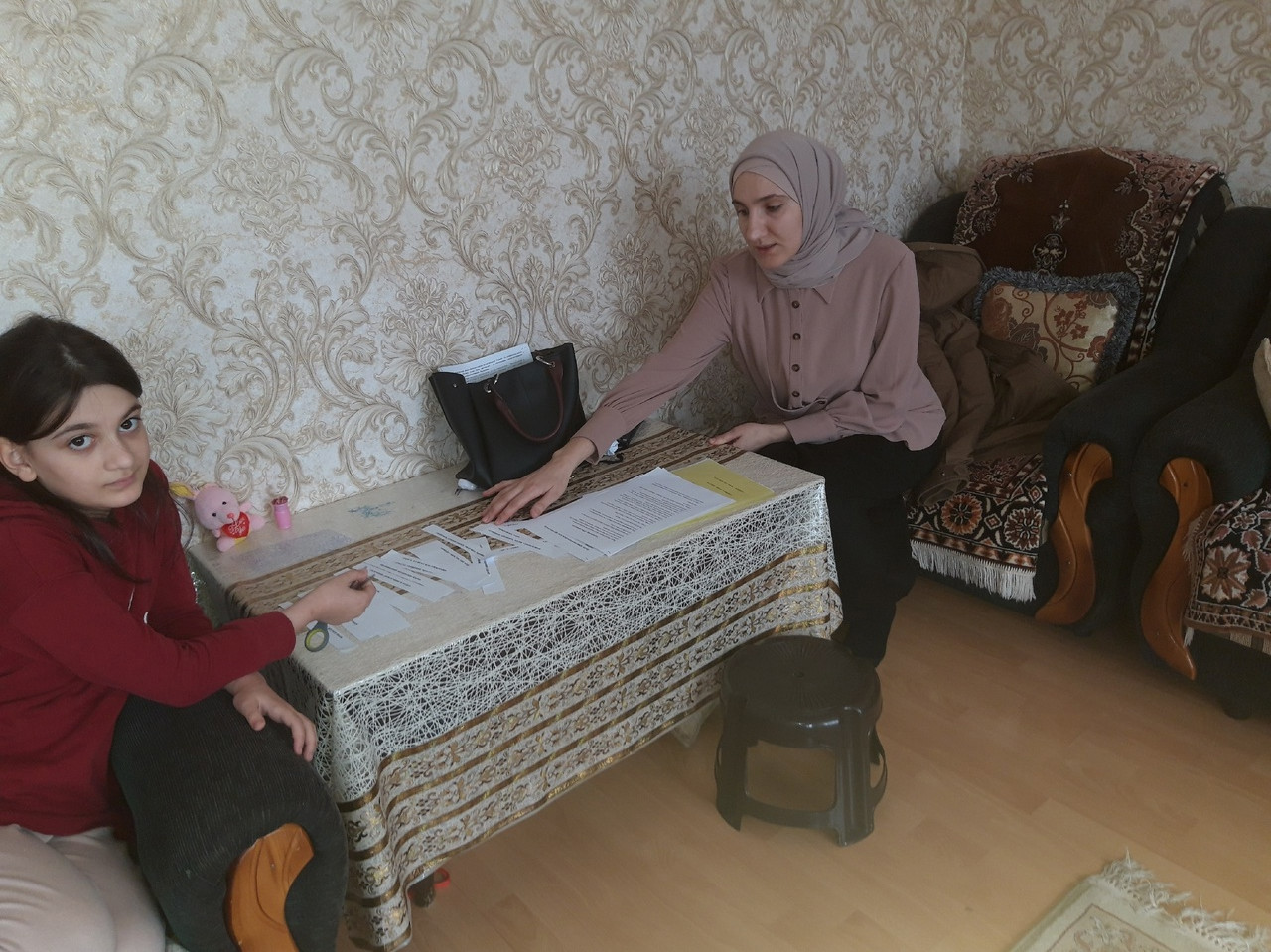 Выезд в село Комсомольское.