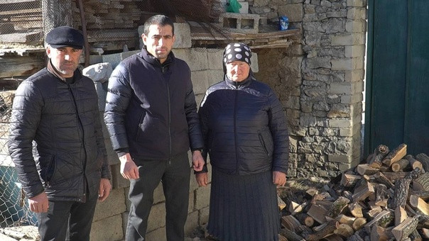 Омаров Булат Магомедович  посетил семью мобилизованного