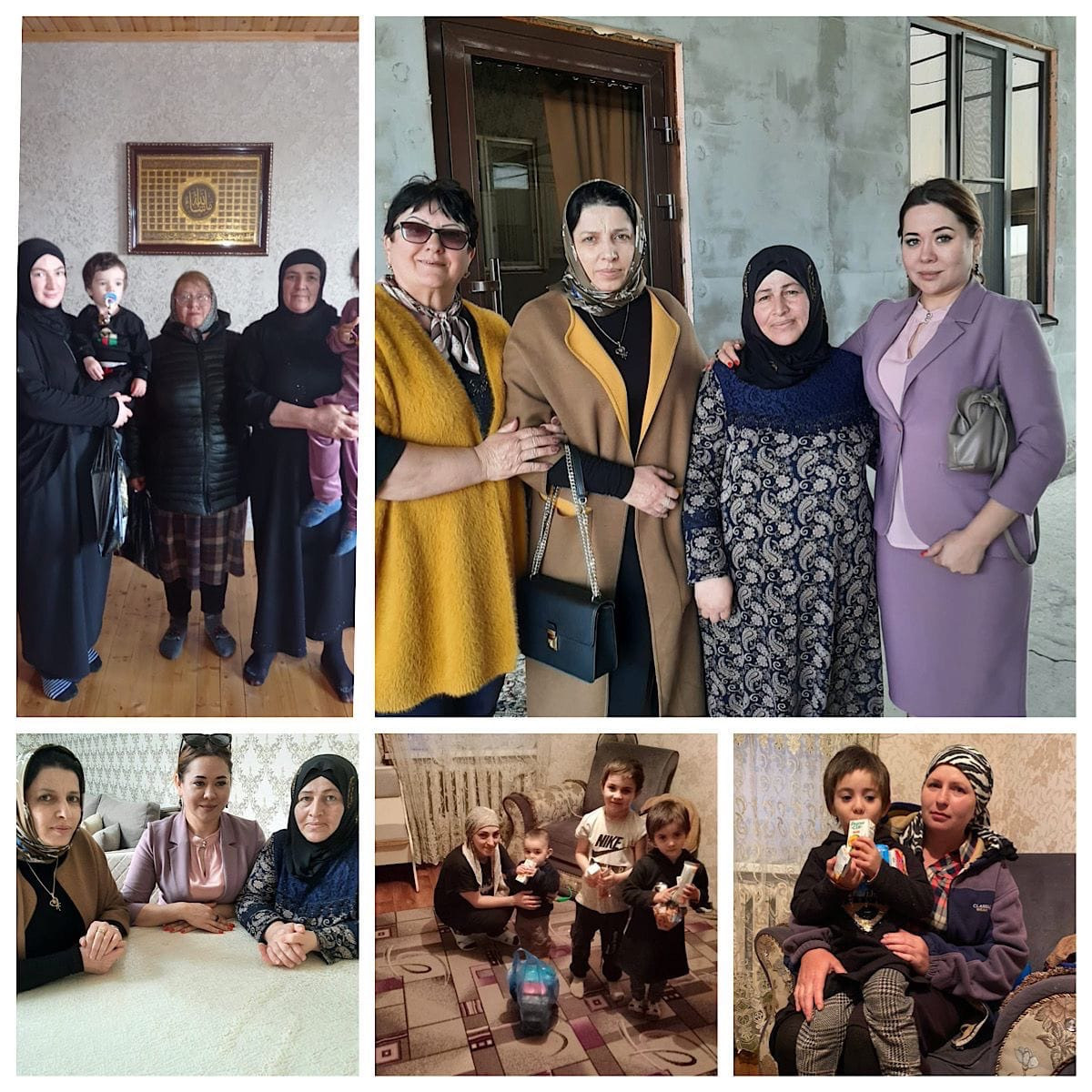 Поздравление семей военнослужащих , принимающих (принимавших) участие в СВО.