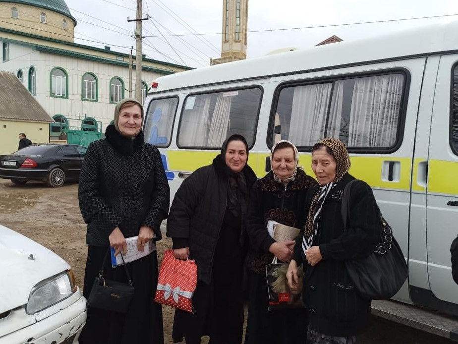 Доставка инвалидов с.Ленинаул в мед.организации