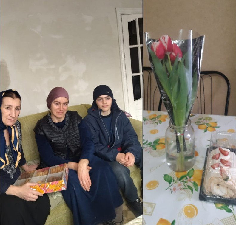 Акция "Весенний букет".