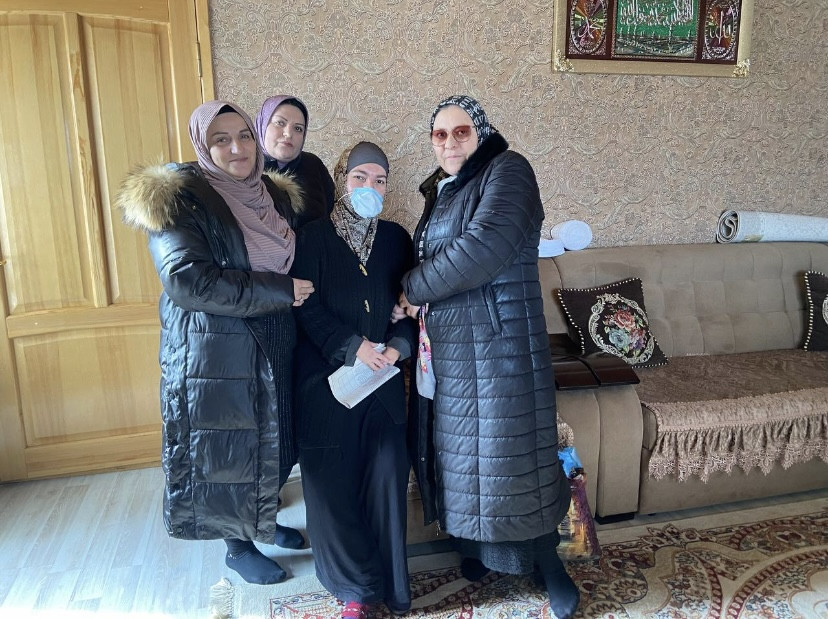 В гостях у инвалида первой группы с рождения Шуайнат Алибулатовой из села Хариколо !