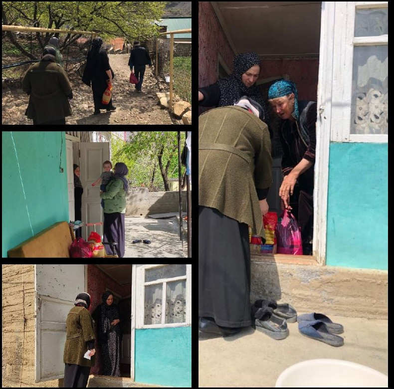 Помощь малоимущим семьям.