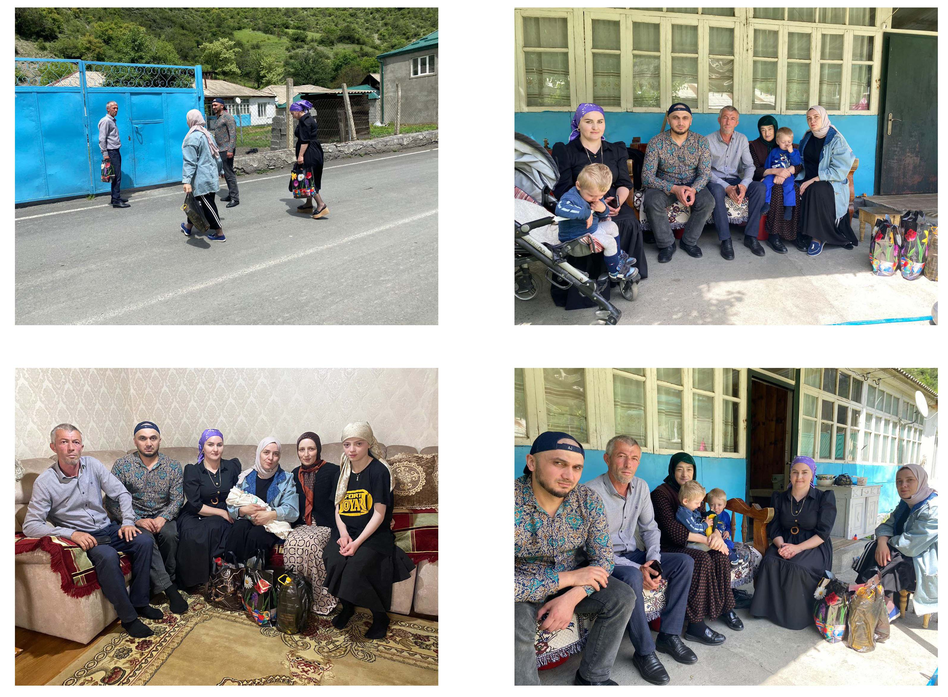 Посещение семей мобилизованных граждан участвующих в СВО на Украине.