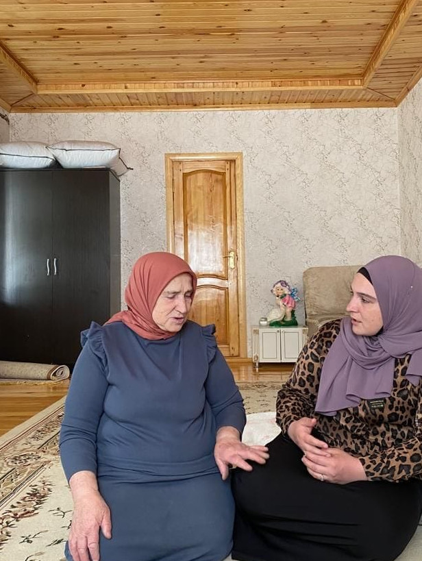 Выезд мобильной бригады в с.Хубар, Гертма