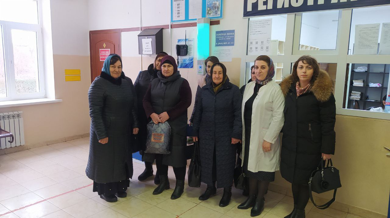 ВЫЕЗД В РАМКАХ ФЕДЕРАЛЬНОГО ПРОЕКТА "СТАРШЕЕ ПОКОЛЕНИЕ" НАЦПРОЕКТА "ДЕМОГРАФИЯ"