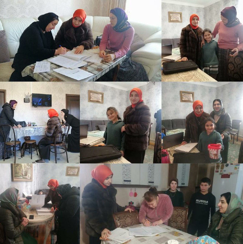 Посетили семью погибшего военнослужащего.