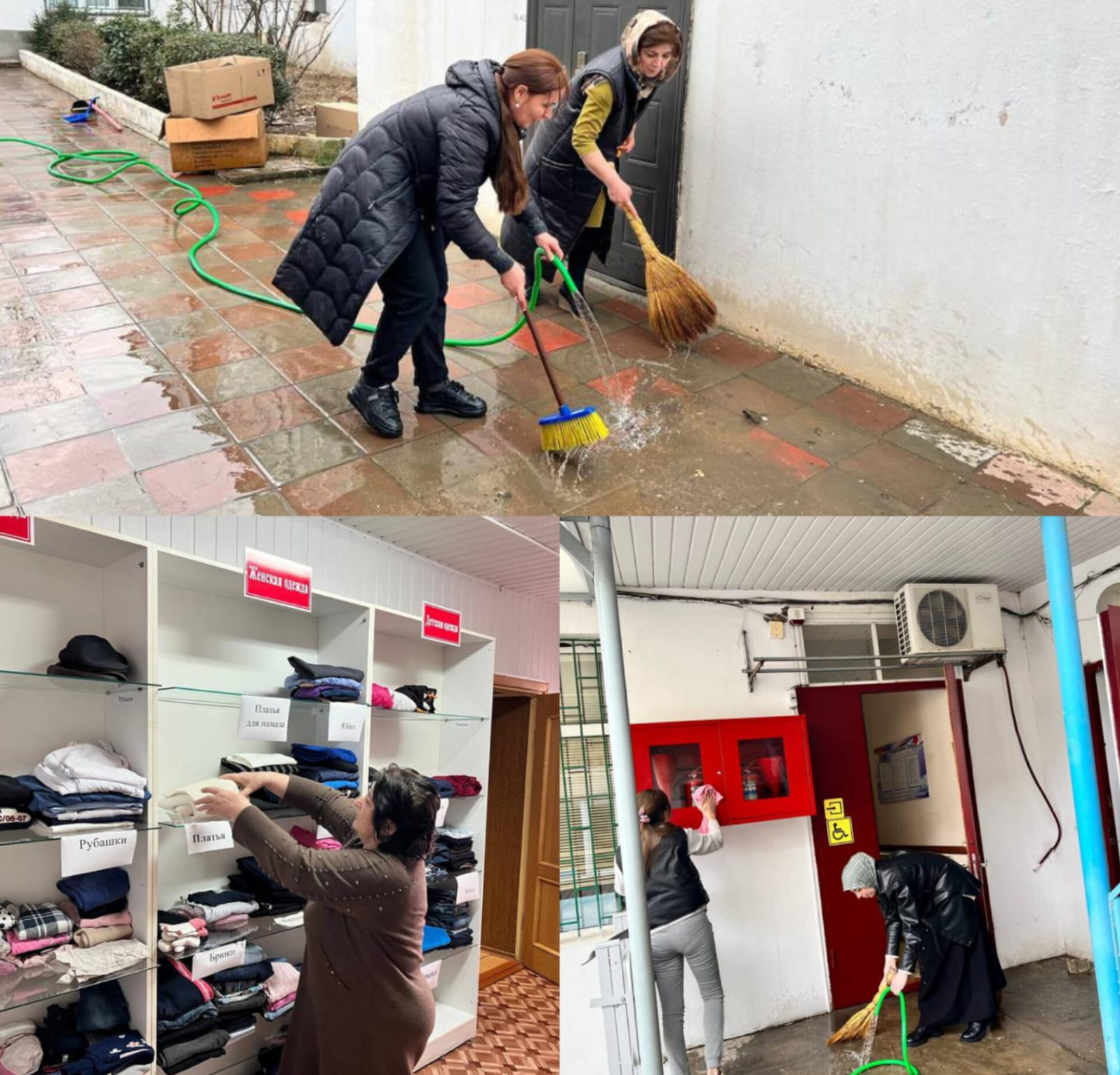 18 марта, коллектив ГБУ РД КЦСОН в МО «город Дербент » принял участие в общереспубликанском субботнике.