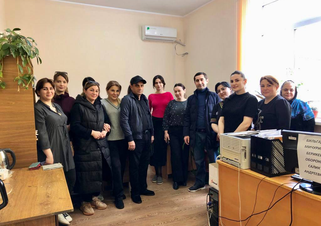 18 марта коллектив ГКУ РД УСЗН в МО «Дербентский район» принял участие в общереспубликанском субботнике