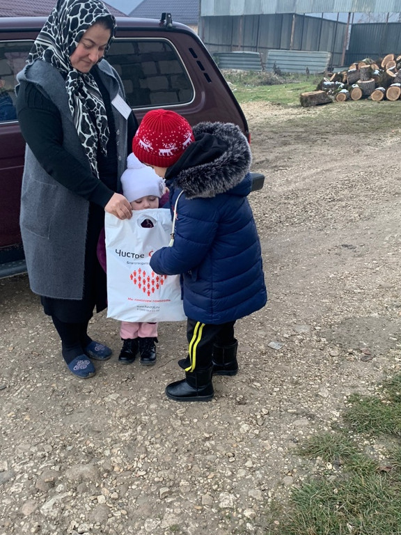 Материальная помощь в с.Кичигамри