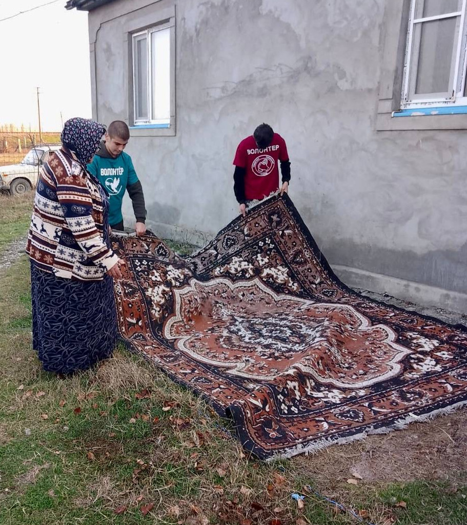 20.11.2022г. Волонтеры с. Куруш