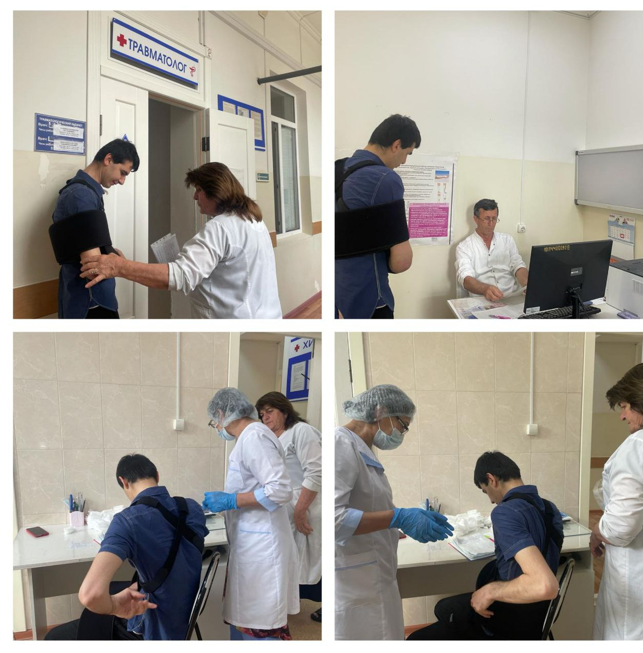 Подопечному отделения дневного пребывания граждан пожилого возраста и инвалидов, Хинабиеву Т.С , инвалиду 2 гр, при содействии и.о директора Теймура Саругланова проведена сложная операция на правый плечевой сустав.