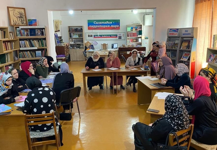 Подворный обход в с.Калининаул