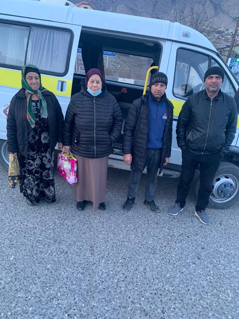 Мобильная бригада продолжает реализацию проекта "Старшее поколение"