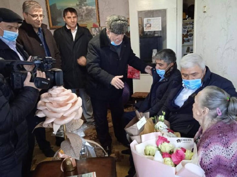 Посещение блокадницы Сорокиной Елены Николаевны.