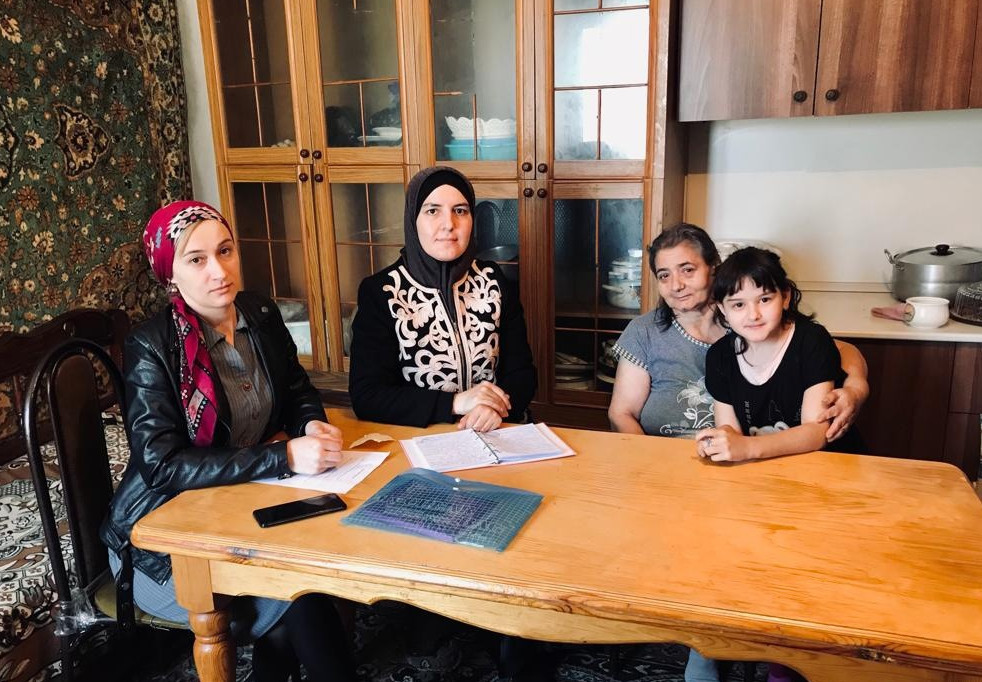 Выезд специалистов в с. Султанянгиюрт.