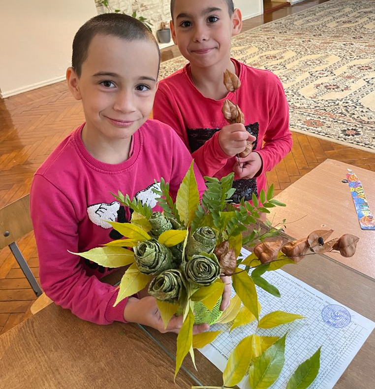 Мастер-класс по изготовлению осеннего букета