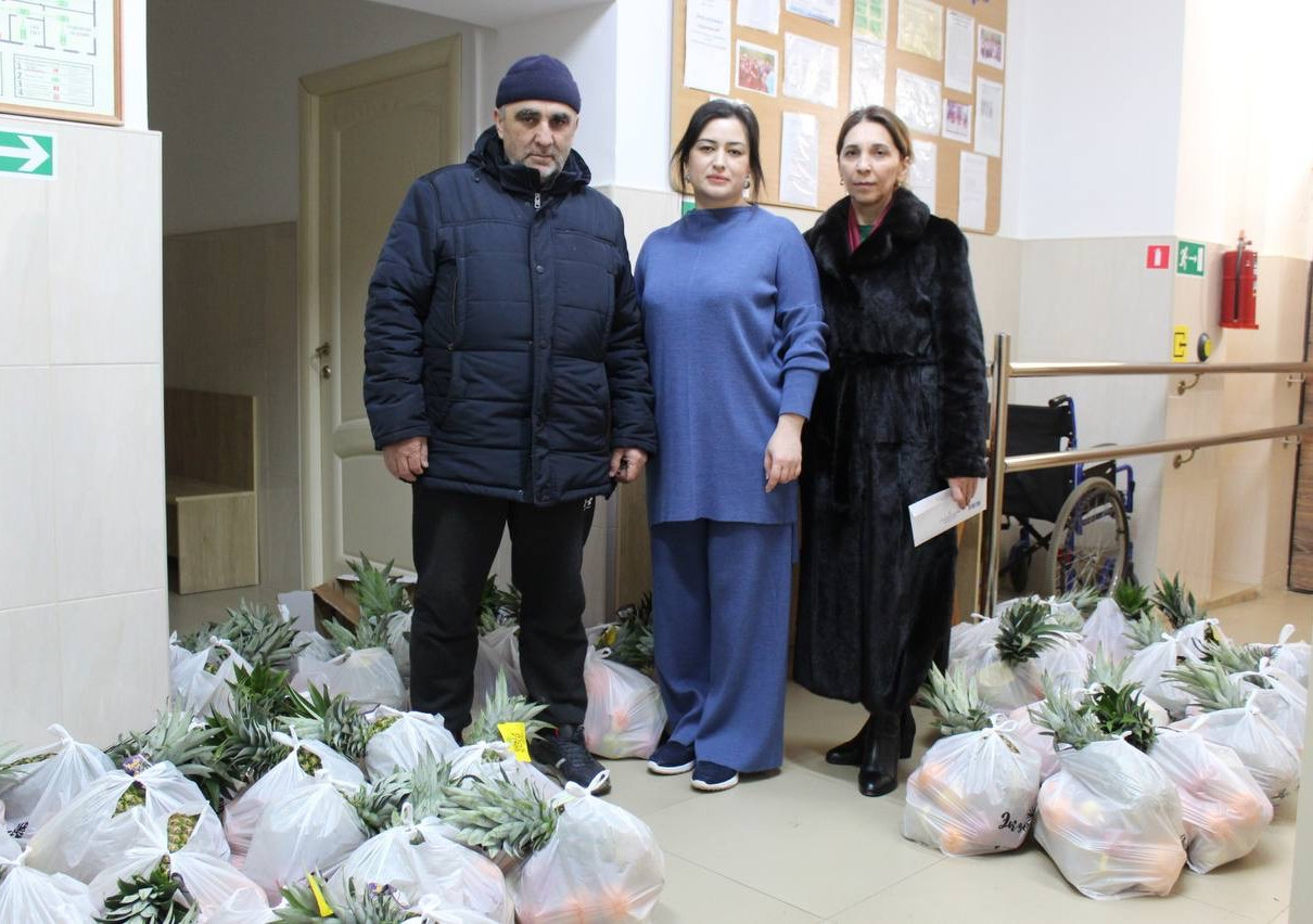 В День защитника Отечества, посещение семей мобилизованных граждан принимающих (принимавших) участие в СВО