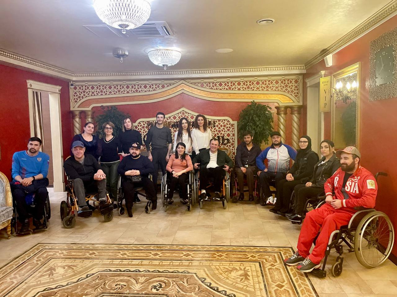 Ифтар для подопечных отделения граждан пожилого возраста и инвалидов в полустационарной форме.