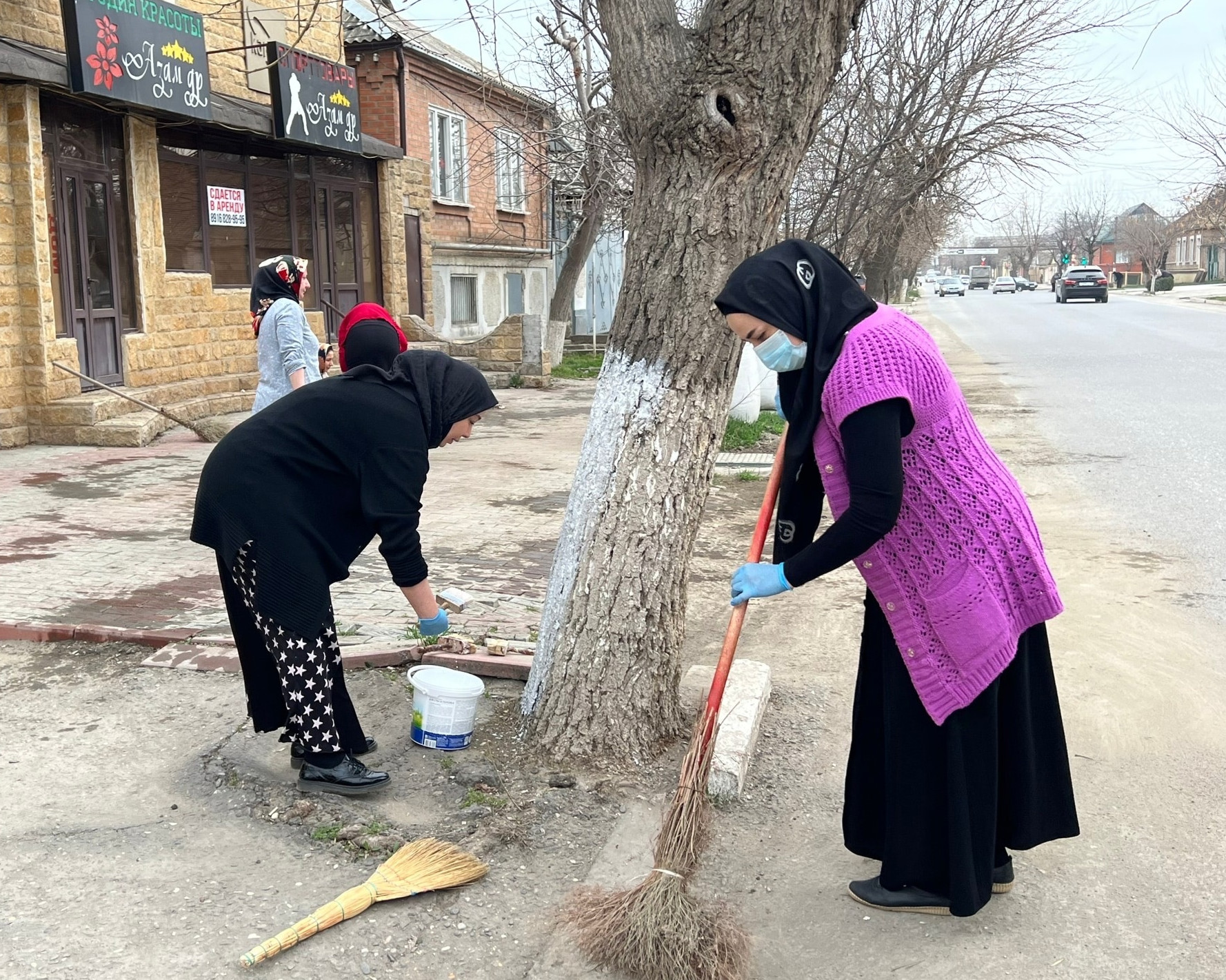 Участие в субботнике
