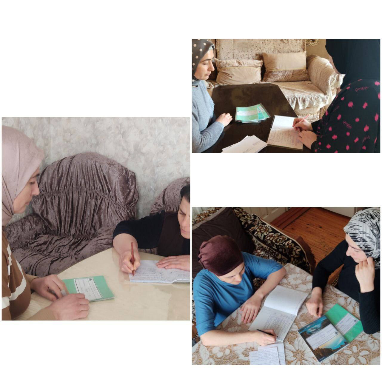 Специалист по работе с семьёй Азизова Д.Н. оказала социальные услуги подопечным семьям