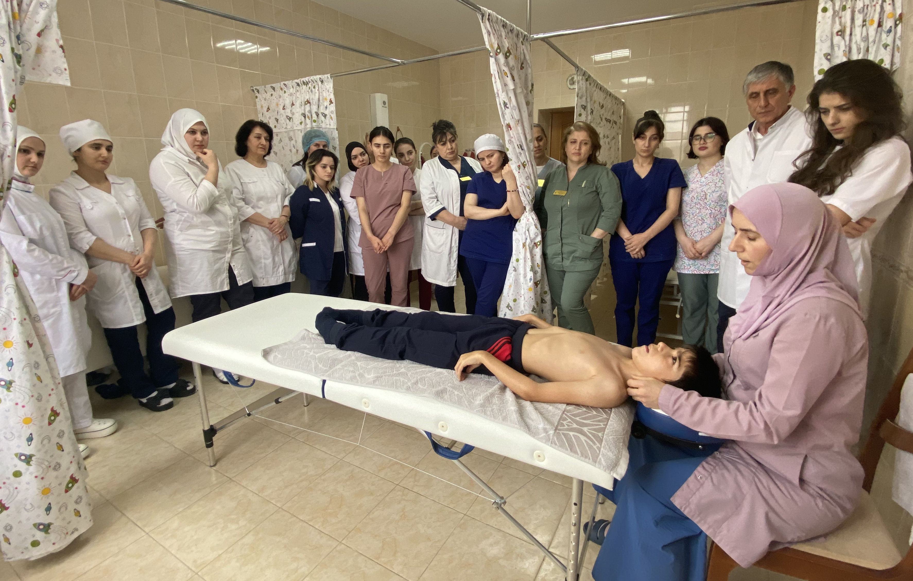 Мастер-класс "Массаж шейно-воротниковой зоны как средство устранения задержки речевого развития у детей»