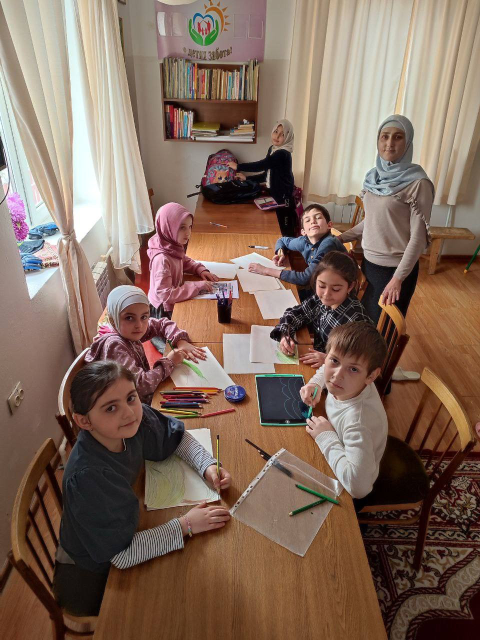 Занятие по рисованию