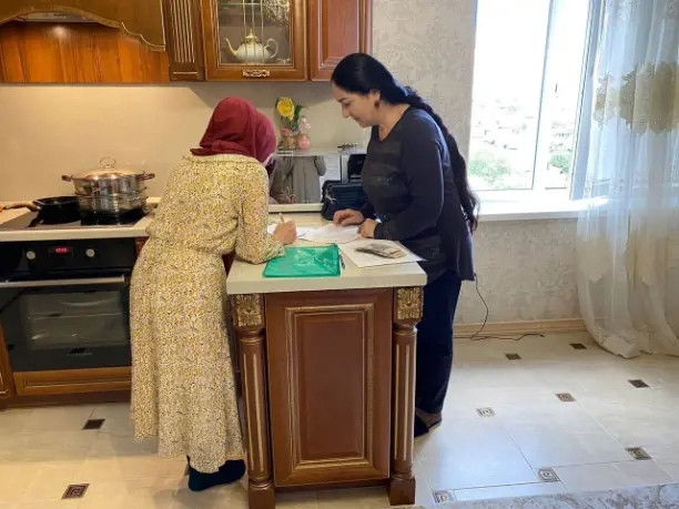 Подворный обход отдела семьи