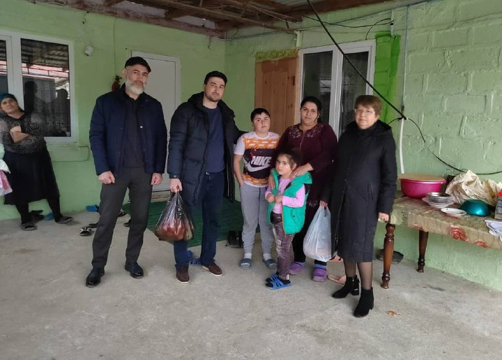 Посещение семей погибших военнослужащих к 23-февраля.