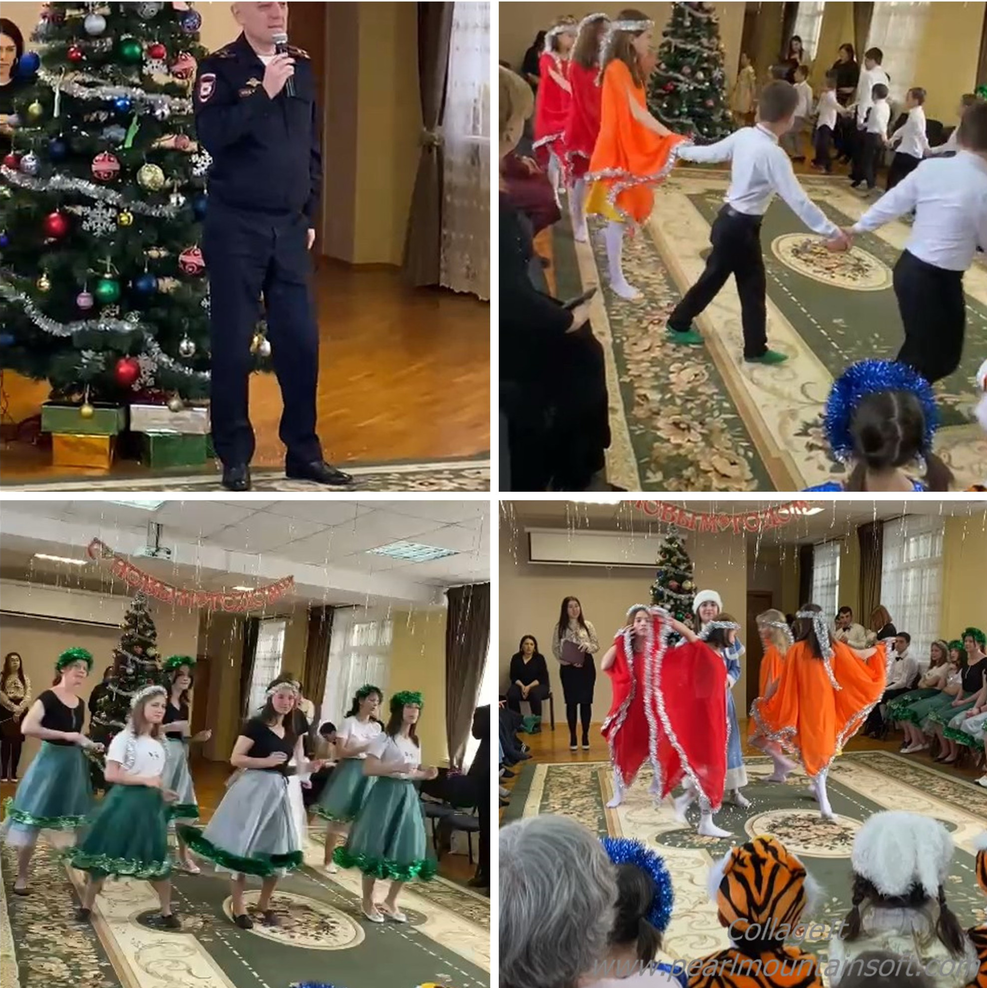 Новогоднее представление прошло в ГКУ РД СРЦН (г. Махачкала)