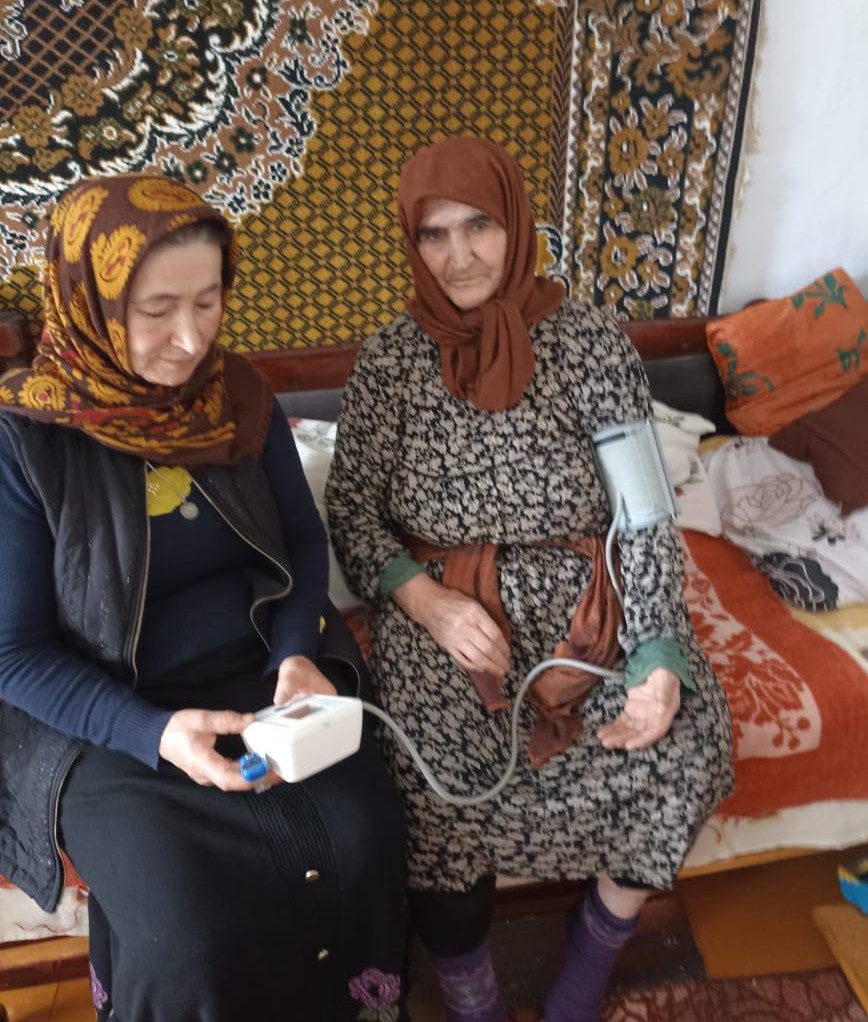 Посещение подопечной, с целью оказания ей социальных услуг.