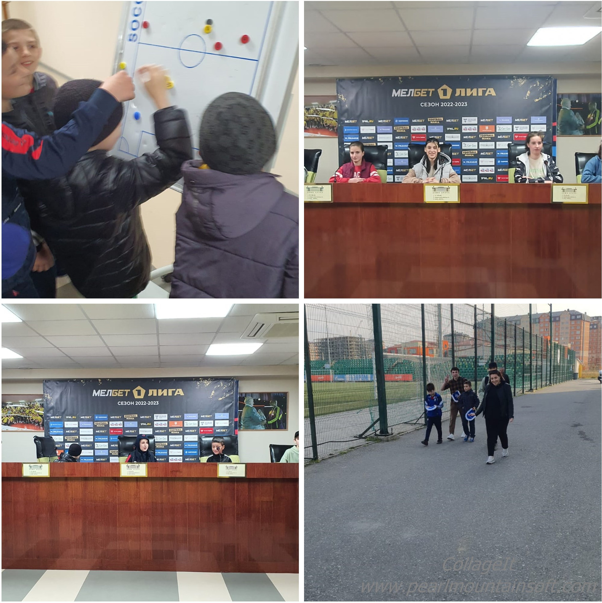 Воспитанники ГКУ РД СРЦН (г. Махачкала)  побывали на  тренировочной базе футбольного клуба «Анжи»