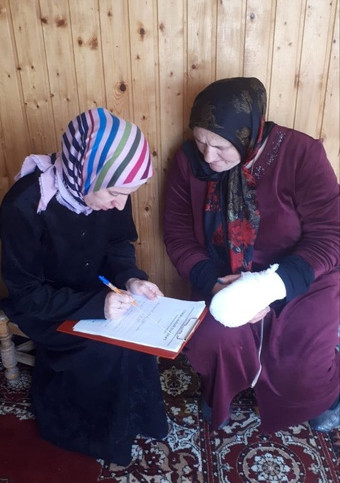 Посещение родителей военнослужащих