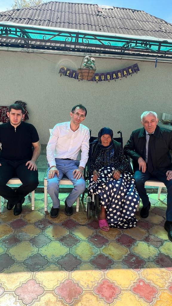 В преддверии 78-й годовщины Победы в Великой Отечественной войне 1941-1944 гг. поздравили вдов участников Великой Отечественной войны.