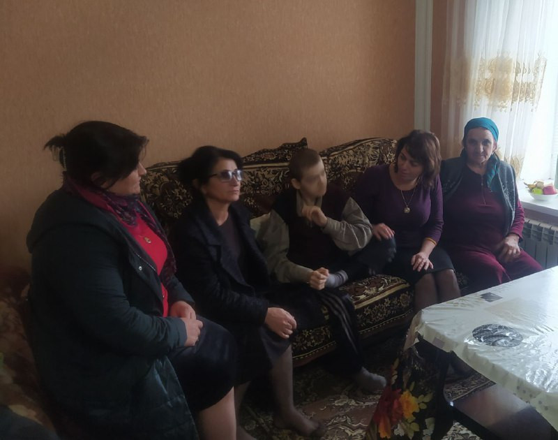 ВЫЕЗД В СЕМЬЮ ГАМЗАЕВЫХ