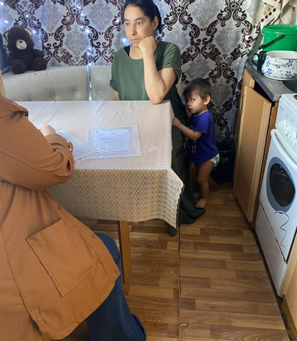 Выезд специалистов Центра по семьям группы «Риска»