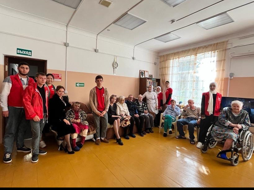 Посещение волонтеров