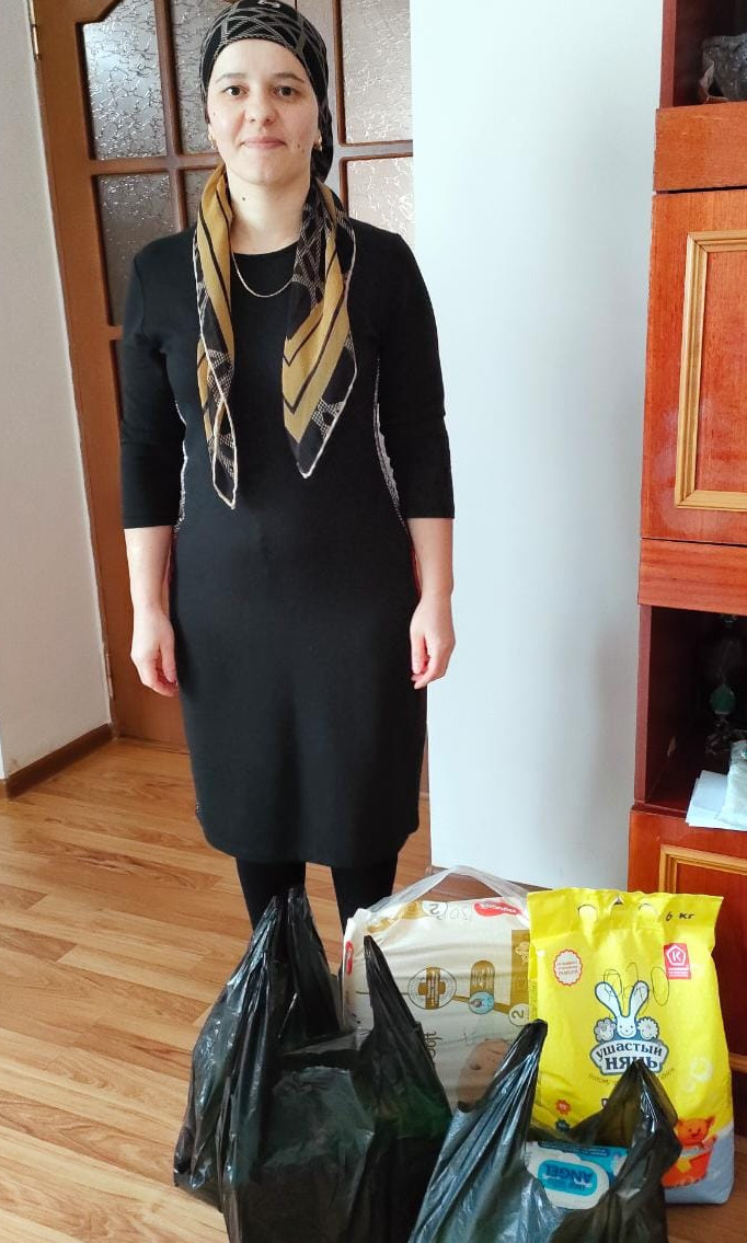 ГБУ РД КЦСОН в МО  '' Дербентский район ''взяли под опеку семью мобилизованного Магомедова Э.Г.