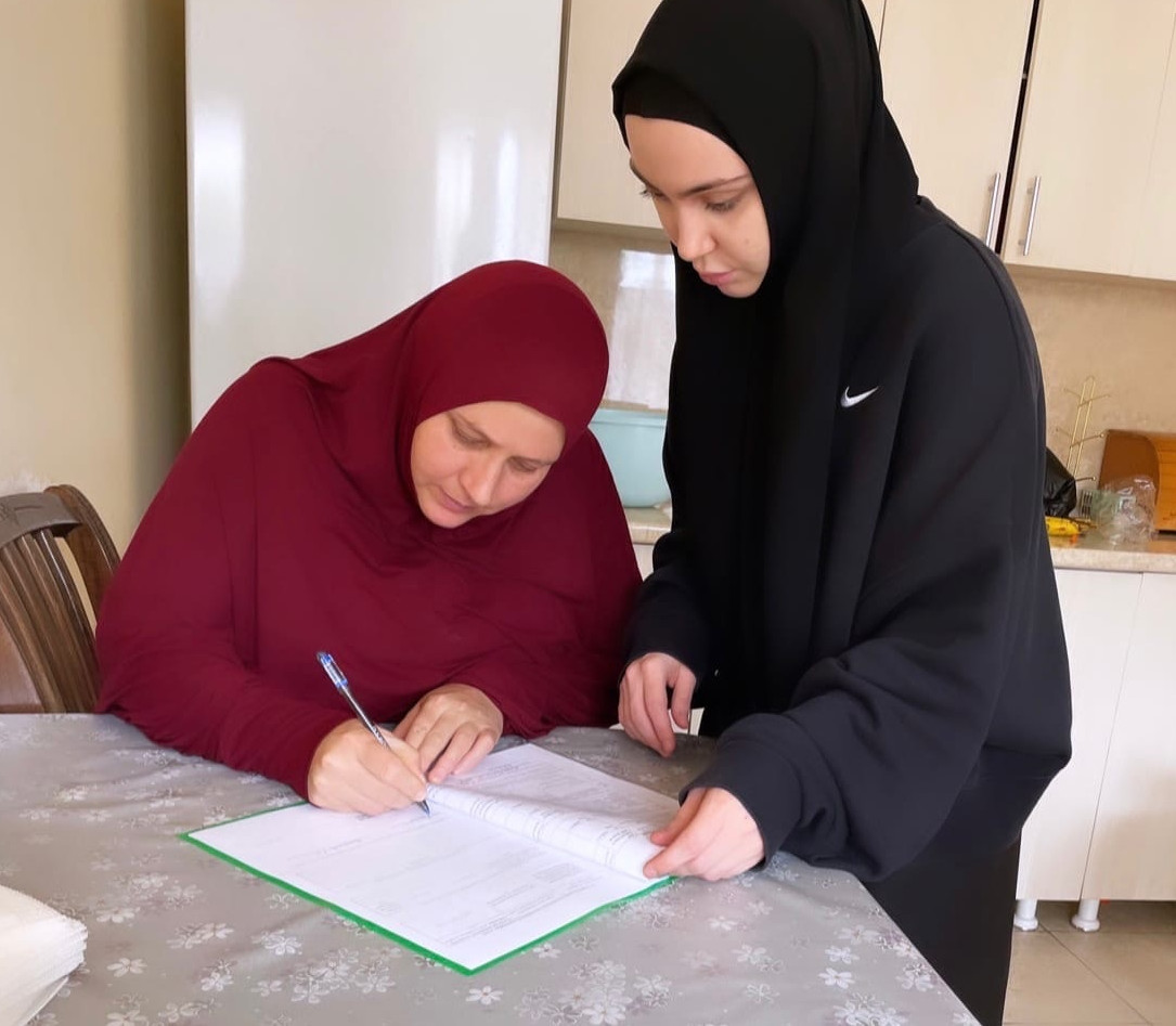 Выезд специалиста в селение Комсомольское.