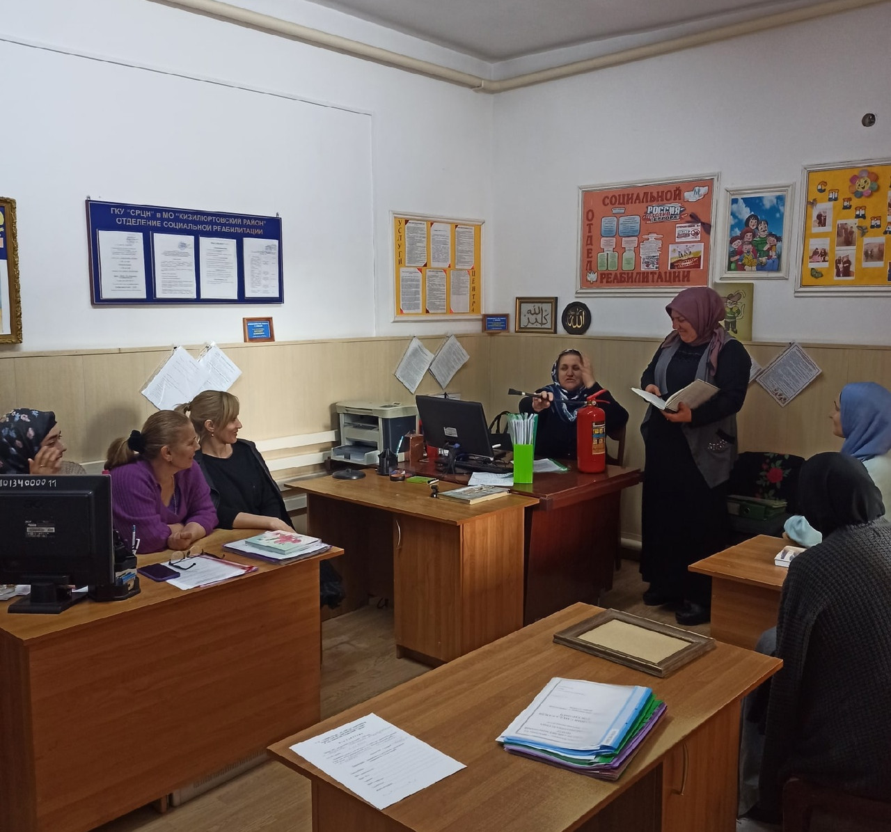 Проведение противопожарного инструктажа.