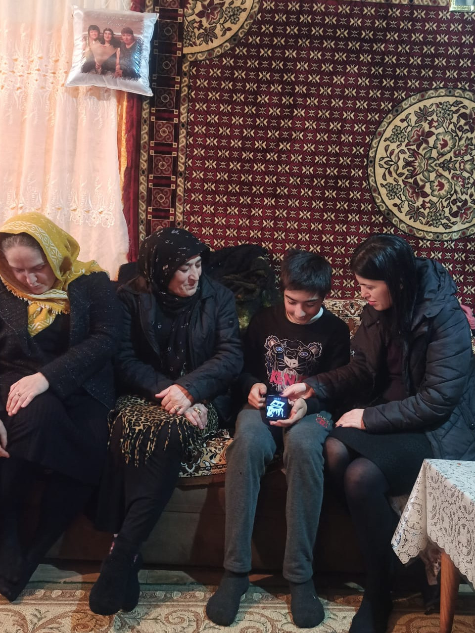 День Героев - посещение семей погибших в СВО на Украине