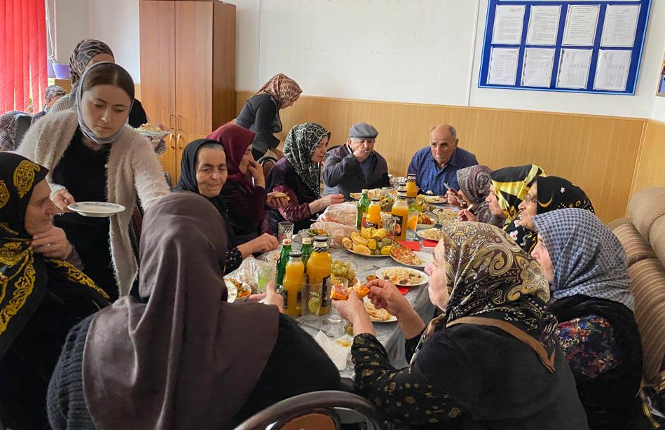 Мероприятие ко Дню пожилых.