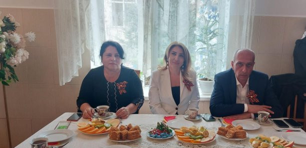 Праздничное мероприятие в честь 78 -й годовщины победы в ВОВ