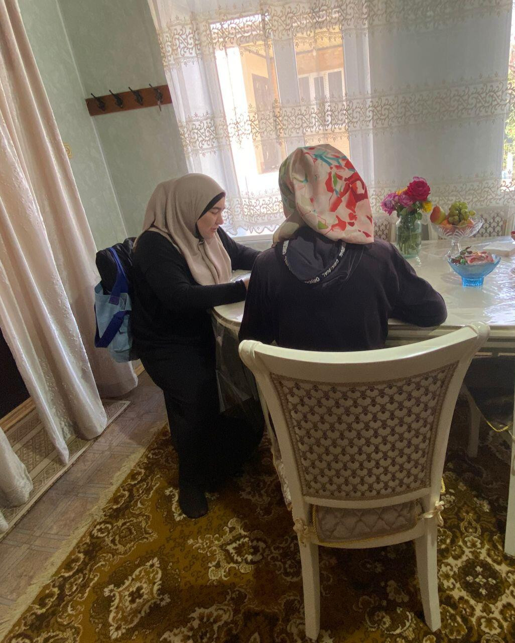 25.10.2022г. психолог ГБУ РД КЦСОН в МО "Хасавюртовский район" отделения срочного социального обслуживания