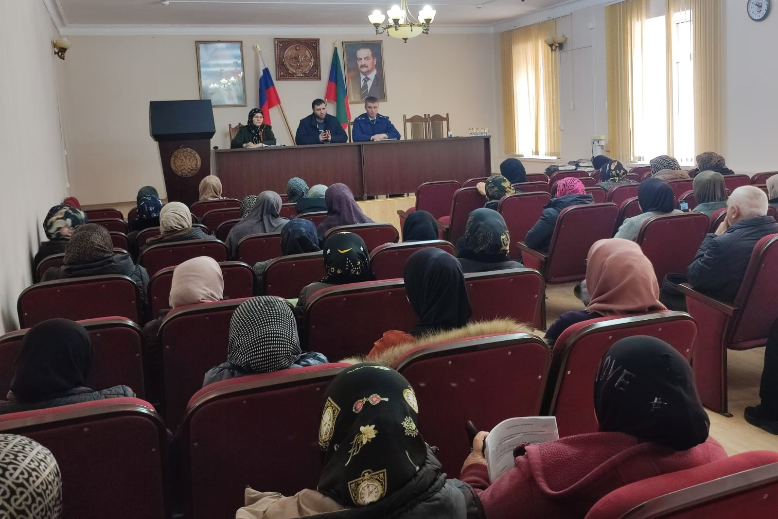 31 января 2023г семинар-совещание  работников ГБУ РД ЦСОН в МО "Цумадинский райн""