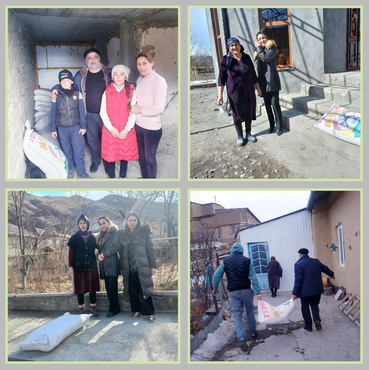 Адресная помощь семьям мобилизованных и погибших солдат.