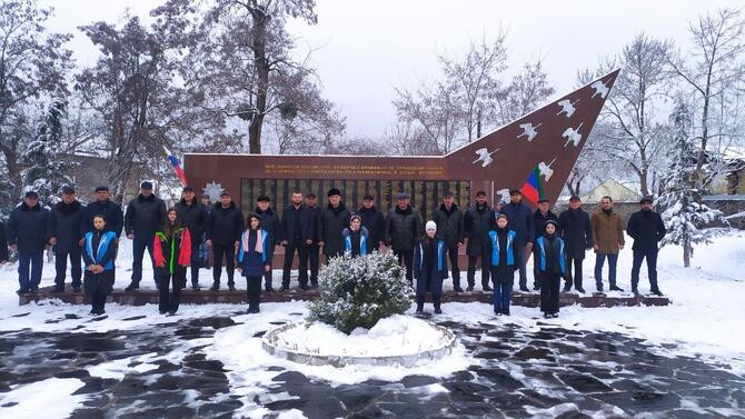 Память защитников Отечества почтили в Хивском районе